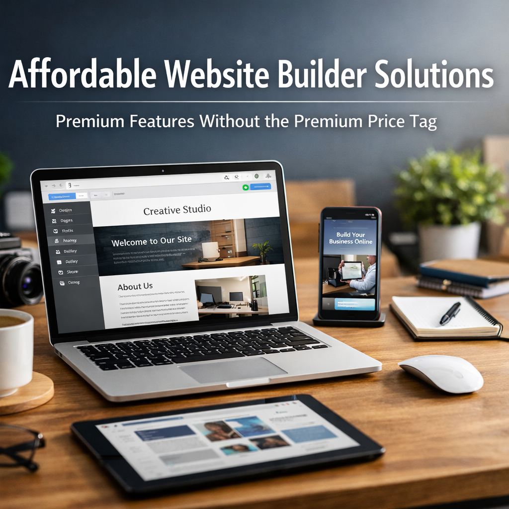Affordable Website Builder Solutions: Premium Features Without the Premium Price Tag