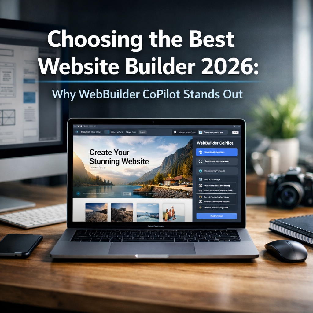 Choosing the Best Website Builder 2026: Why WebBuilder CoPilot Stands Out