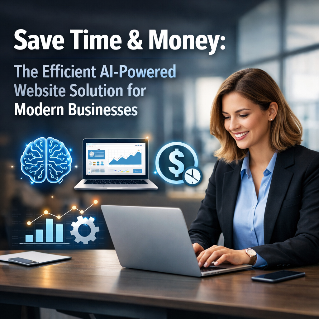 Save Time & Money: The Efficient AI-Powered Website Solution for Modern Businesses