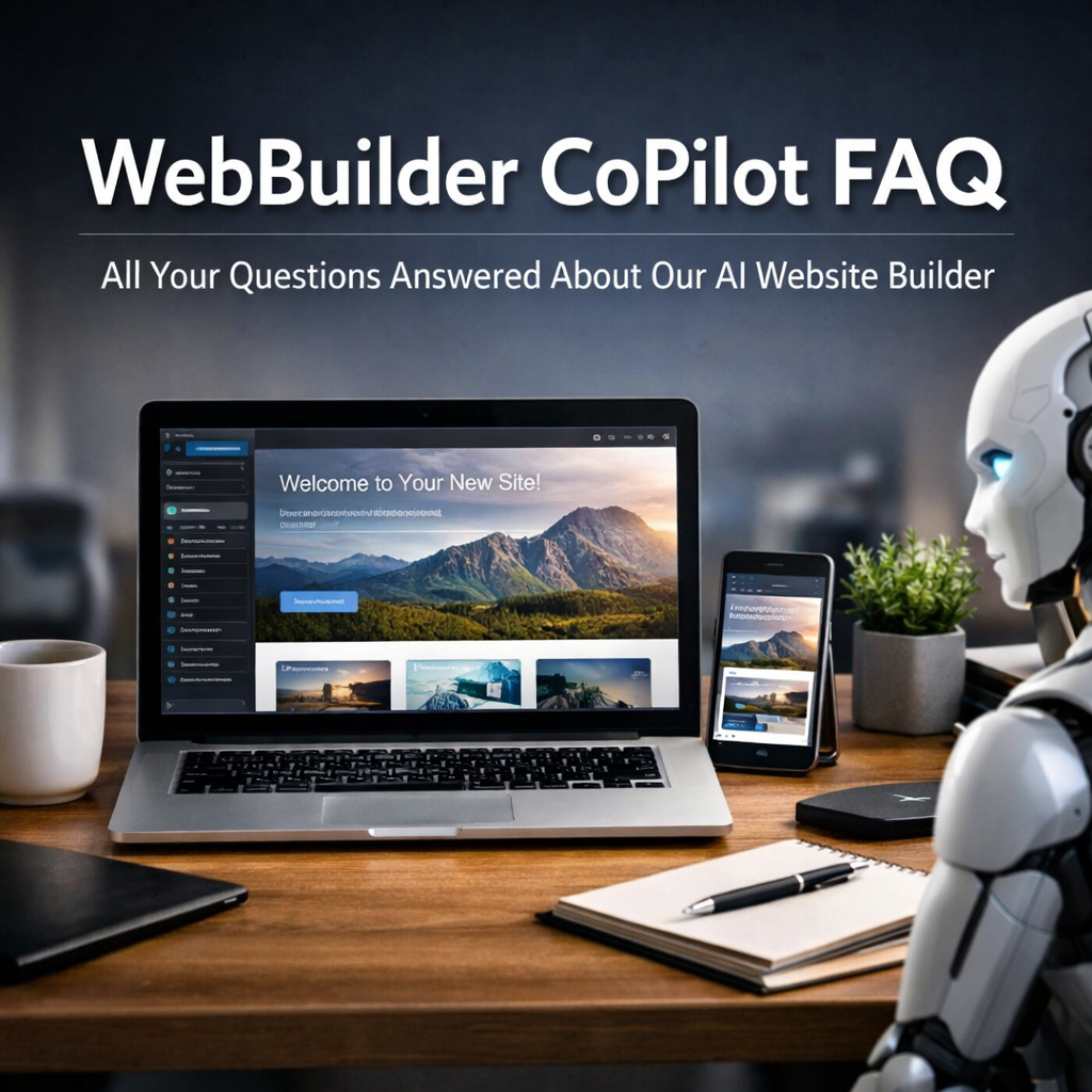 WebBuilder CoPilot FAQ: All Your Questions Answered About Our AI Website Builder
