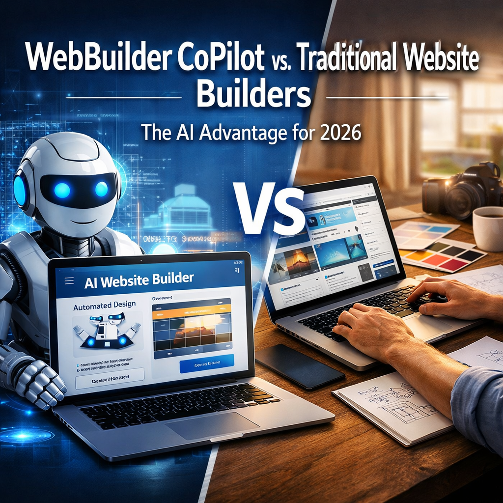 WebBuilder CoPilot vs. Traditional Website Builders: The AI Advantage for 2026