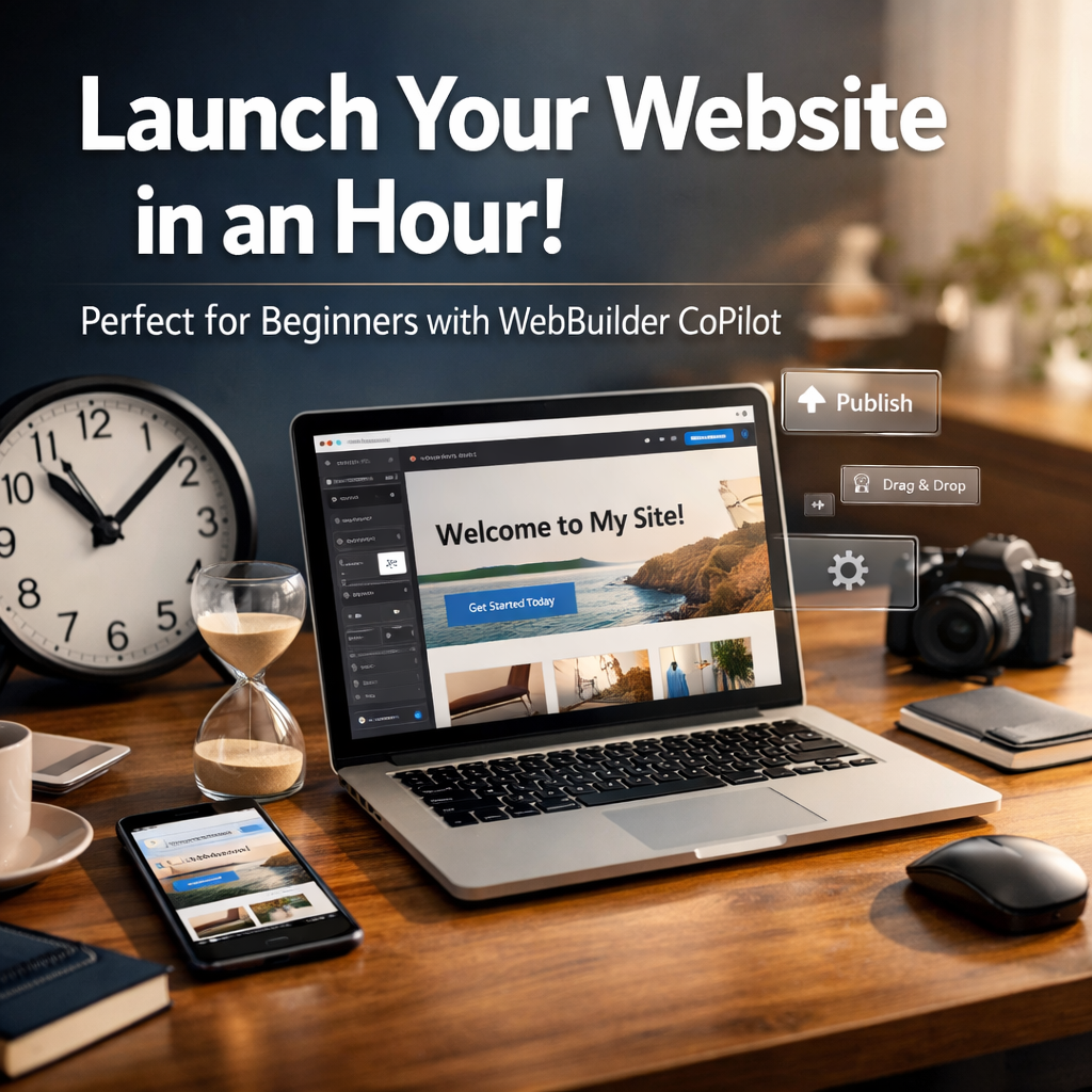 Launch Your Website in an Hour: Perfect for Beginners with WebBuilder CoPilot